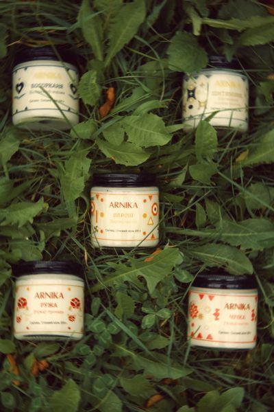 Aroma candle "Chichka", 120 ml.