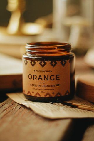 Соєва свічка "Orange"  4276997 фото