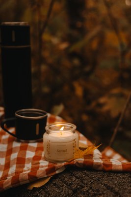 Autumn soy candle 100 ml., Pumpkin spice